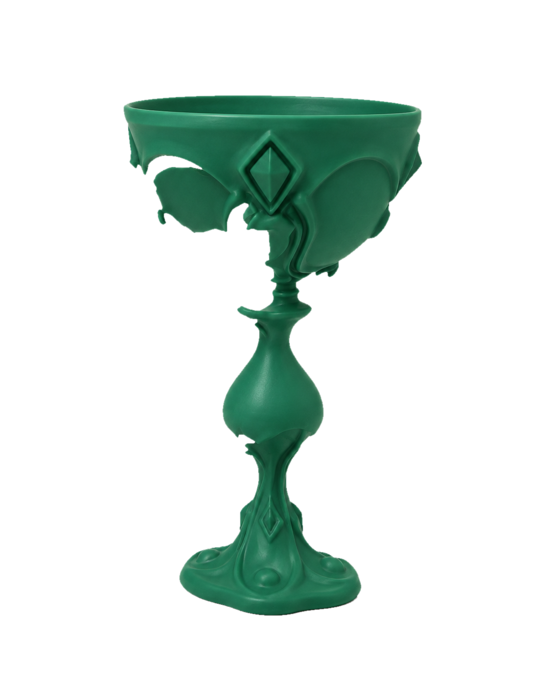 Green goblet